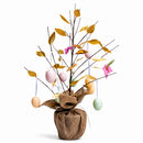 Easter Egg Branch Tree Centerpiece Tabletop Decoration with Butterflies 24 Inches Tall