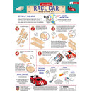 Race Car Buildable Wood Craft & Paint Kit