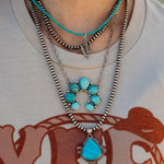 Turquoise Rowena Squash Necklace