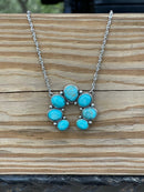 Turquoise Rowena Squash Necklace