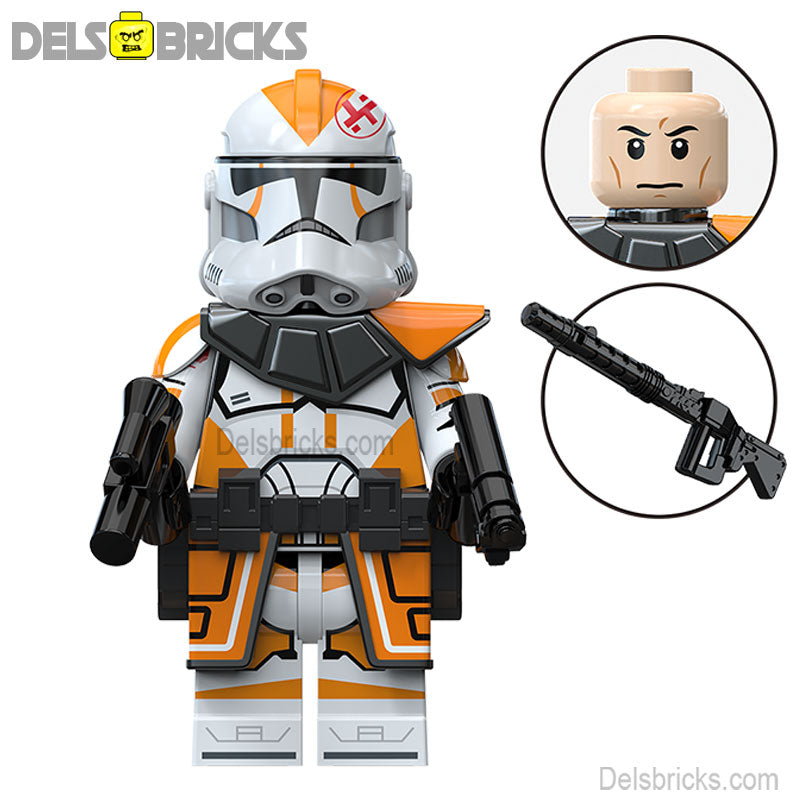 212th Battalion Clone Medic trooper Star Wars Lego Minifigures Custom Toys
