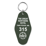 Twin Peaks Inspired Great Northern Room Keychain