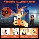 8 Feet Halloween Inflatable Dead Tree with LED Lights