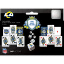 Los Angeles Rams - 2-Pack Playing Cards & Dice Set