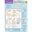 Audubon - Bird House Buildable Wood Craft & Paint Kit