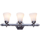 3-Light LED Vanity Fixture 24 Inch Polished Chrome