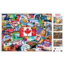 Greetings From Canada - 550 Piece Jigsaw Puzzle