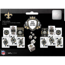 New Orleans Saints - 2-Pack Playing Cards & Dice Set