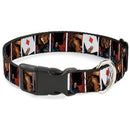 Plastic Clip Collar - X-Men Gambit Cards 4-Pose Blocks