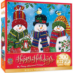 Happy Holidays - Snowy Afternoon Friends 300 Piece EZ Grip Jigsaw Puzzle
