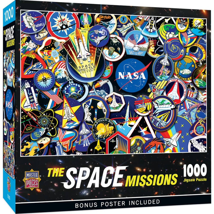 The Space Missions - 1000 Piece Jigsaw Puzzle