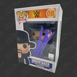 Undertaker signed WWE Funko POP Figure #08 (w/ JSA) Signed By Superstars 