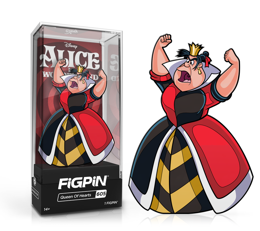 FiGPiN: Alice in Wonderland - Queen of Hearts #605
