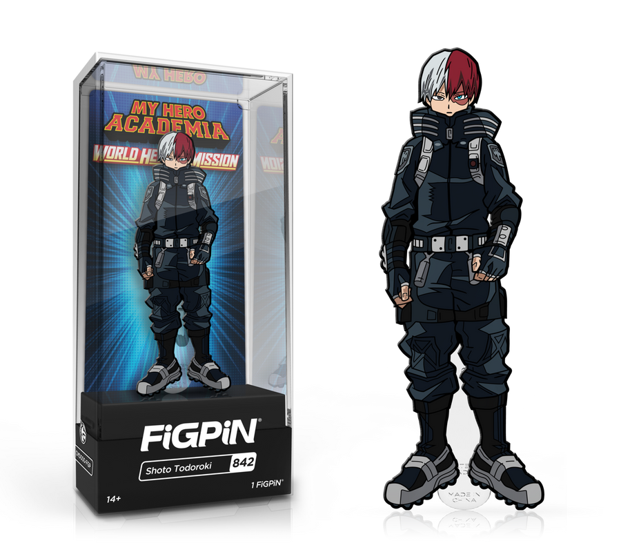 FiGPiN: My Hero Academia: World Heroes Mission - Shoto Todoroki (842)