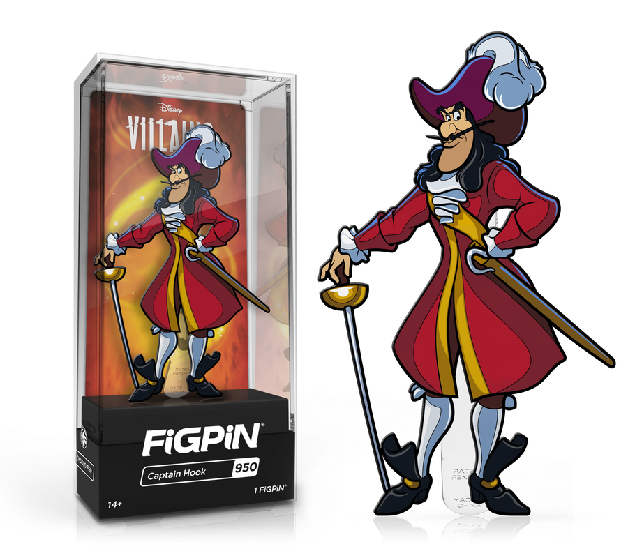 FiGPiN: Disney Villains - Captain Hook (950)