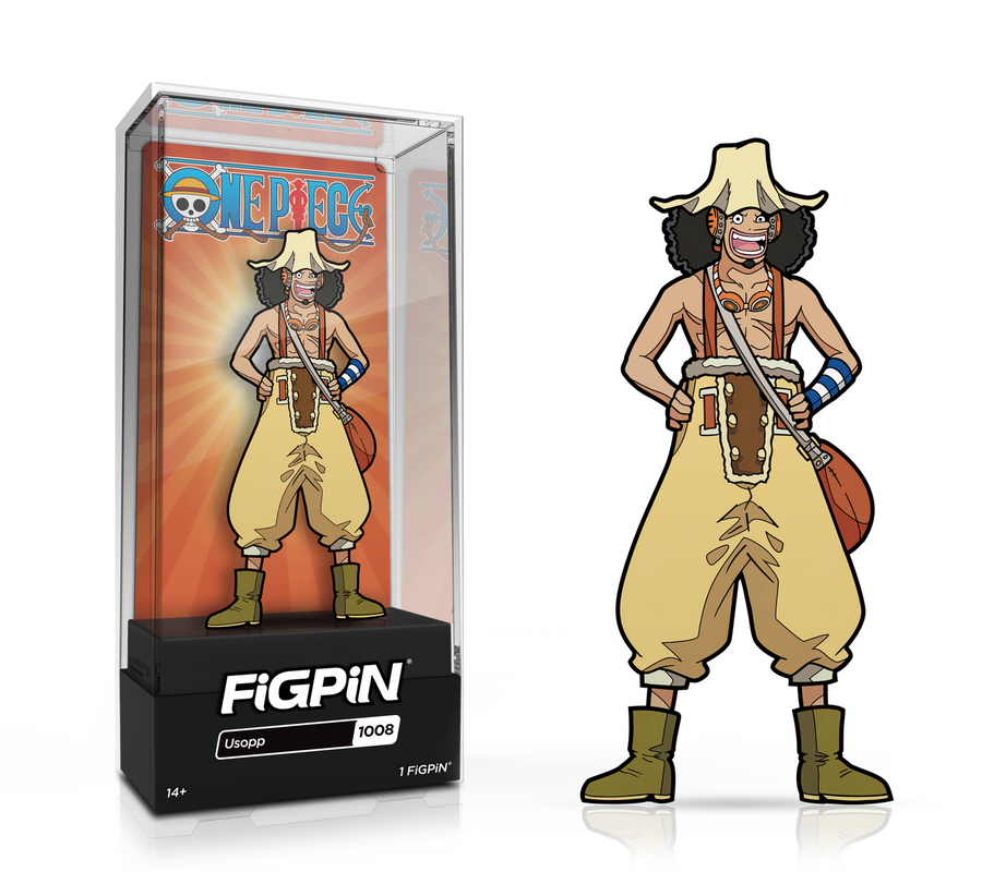 FiGPiN: One Piece - Usopp (1008) (Mighty Hobby Exclusive)