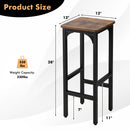 8-Piece Complete Industrial and Modern Living and Dining Room Set