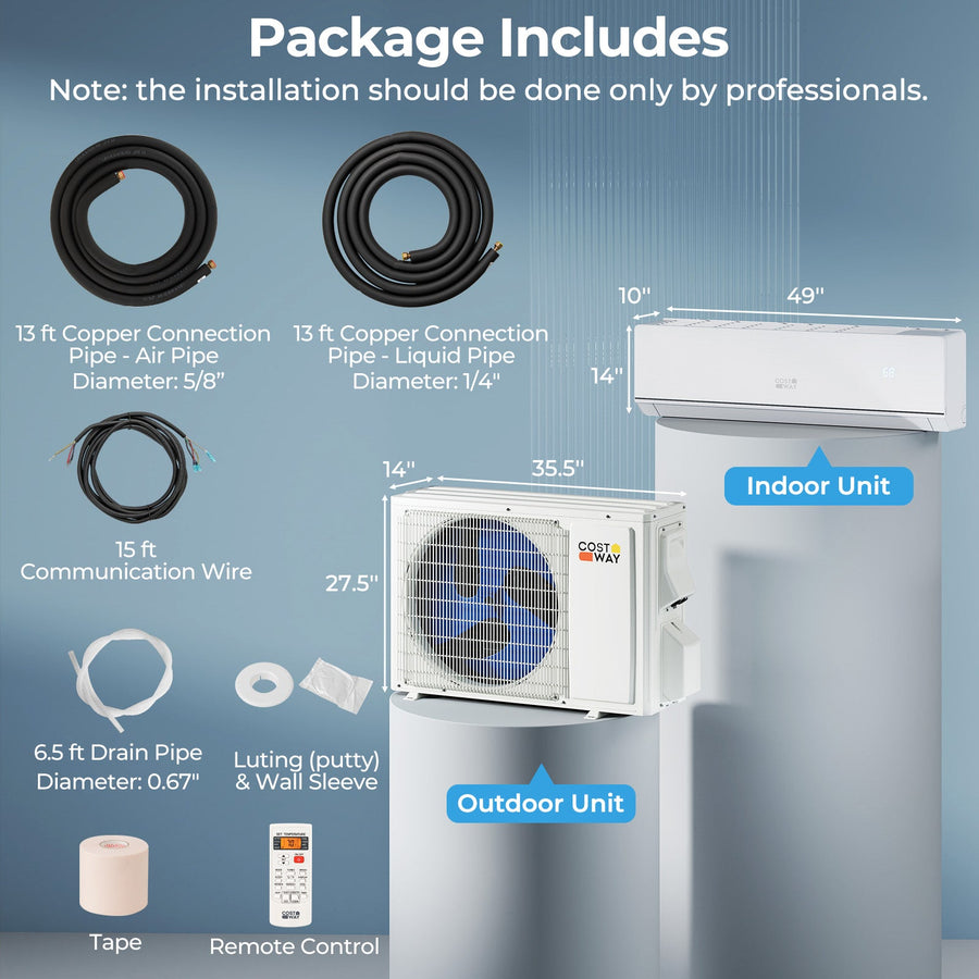 SEERXtreme Series 24000 BTU 25 SEER2 208-230V Mini Split Heat Pump Heating at -15¬∞F WiFi Enabled