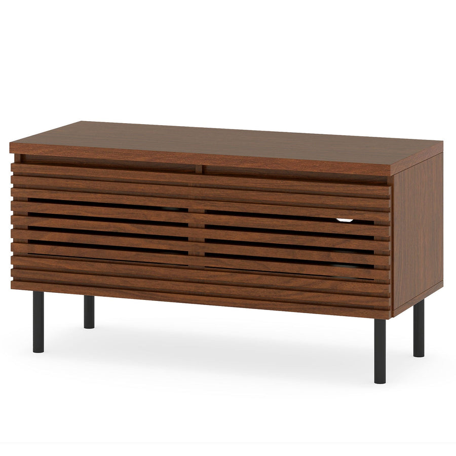 Mid Century Fluted TV Stand for 40