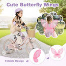 14 Inch Kids Bike Red with Pink Helmet Protective Set