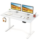 Electric Standing Desk Height Adjustable with 3 Memory Heights White