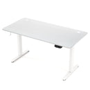 Electric Standing Desk Height Adjustable with 3 Memory Heights White