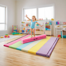 Yoga Set: Gymnastics Mat+Folding Gymnastics Balance Beam