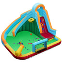 Inflatable Water Slide Park 6-in-1 Giant Bounce House without Blower costway5
