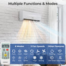 UltrEco Series 24000 BTU 3 Zone 23 SEER2 Mini Split Air Conditioner Wifi Enabled with Heat Pump