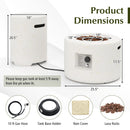 40 000 BTU Fire Pit Table Set with Hideaway Tank Holder