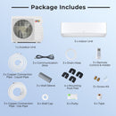 X-Pro 27000 BTU 3 Zone 24 SEER2 Mini Split AC with Heat Pump