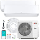 X-Pro 35000 BTU 2 Zone 22.5 SEER2 Mini Split AC with Heat Pump