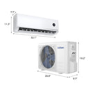 12000 BTU Mini Split Cuts Energy Bills by 30% Works at 5°F