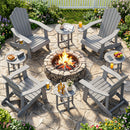 Adirondack Side Table 18x18 Weather-Resistant HIPS