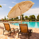 Tiki Beach Umbrella 6.5 Ft with Adjustable Tilt