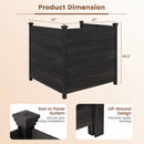 3-Panel Outdoor Privacy Fence for AC Units & Equipment