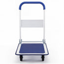 Folding Platform Hand Truck with 4 Wheels - 330 lbs Capacity