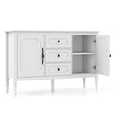 47" Buffet Cabinet with 3 Drawers and Adjustable Shelves