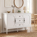 47" Buffet Cabinet with 3 Drawers and Adjustable Shelves