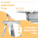 5-in-1 Convertible Baby High Chair with Adjustable Height