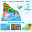 Inflatable Water Slide with Double Slides and 680W Blower