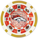 Denver Broncos 20 Piece Poker Chips