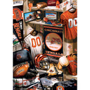 Cincinnati Bengals - Locker Room 500 Piece Jigsaw Puzzle