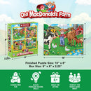 Old MacDonald's Farm 100 Piece Jigsaw Puzzles 4-Pack