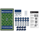 Seattle Seahawks Checkers Board Game