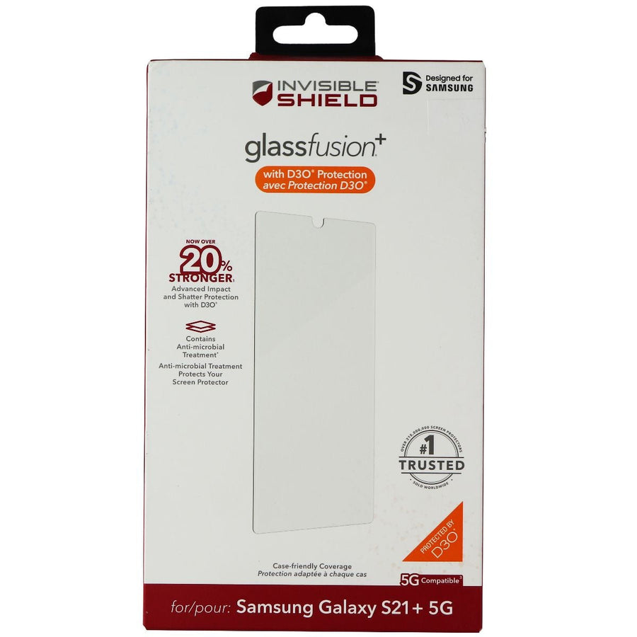 ZAGG InvisibleShield GlassFusion+ Screen Protector for Samsung Galaxy S21+ 5G