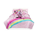 Disney Minnie Mouse Rainbow Stripe 8-Pc. Full Comforter Set - Multi