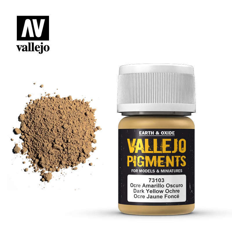 Vallejo Pigments: Dark Yellow Ocre