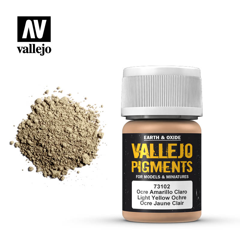 Vallejo Pigments: Light Yellow Ocre