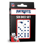 New England Patriots Dice Set